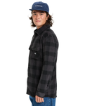 Bering Strait Check Shirt in Black Northsea Plaid