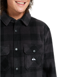 Bering Strait Check Shirt in Black Northsea Plaid