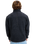 Shallow Water Full Zip Fleece Jacket in Indian Ink Heather