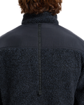 Shallow Water Full Zip Fleece Jacket in Indian Ink Heather
