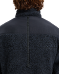 Shallow Water Full Zip Fleece Jacket in Indian Ink Heather