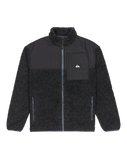 Shallow Water Full Zip Fleece Jacket in Indian Ink Heather
