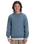 The Quiksilver Mens Slow Song Neppy Jumper in Ashley Blue