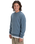 The Quiksilver Mens Slow Song Neppy Jumper in Ashley Blue
