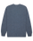 The Quiksilver Mens Slow Song Neppy Jumper in Ashley Blue
