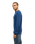 The Quiksilver Mens Waffle Sweatshirt in Dark Denim