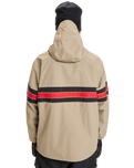 The Quiksilver Mens Steeze Technical Jacket in Fallen Rock