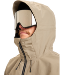 The Quiksilver Mens Steeze Technical Jacket in Fallen Rock