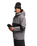 The Quiksilver Mens High In The Hood 10K Technical Jacket in Checker Java