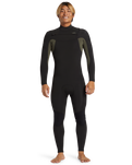 The Quiksilver Everyday Sessions 4/3mm Chest Zip Wetsuit in Thyme | Available at Anns Cottage