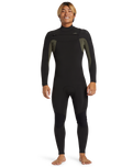 The Quiksilver Everyday Sessions 4/3mm Chest Zip Wetsuit in Thyme | Available at Anns Cottage