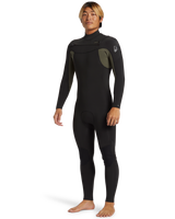 The Quiksilver Everyday Sessions 4/3mm Chest Zip Wetsuit in Thyme | Available at Anns Cottage