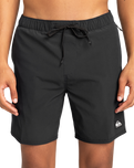 The Quiksilver Mens Omni Training Shorts in Black