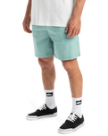 The Quiksilver Mens Taxer Walkshorts in Aquifer