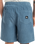 The Quiksilver Mens Taxer Cord Walkshorts in Coronet Blue