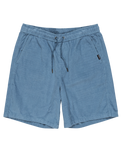 The Quiksilver Mens Taxer Cord Walkshorts in Coronet Blue