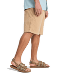 Taxer Cord Walkshorts in Khaki