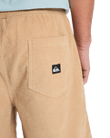 Taxer Cord Walkshorts in Khaki