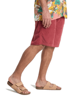 Taxer Cord Walkshorts in Burnt Russet