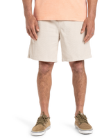 The Quiksilver Mens Taxer Cord Walkshorts in Wind Chime