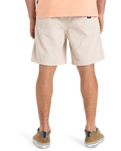 The Quiksilver Mens Taxer Cord Walkshorts in Wind Chime