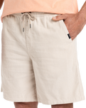 The Quiksilver Mens Taxer Cord Walkshorts in Wind Chime