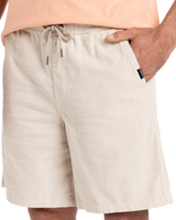 The Quiksilver Mens Taxer Cord Walkshorts in Wind Chime