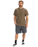 The Quiksilver Mens Taxer Cargo Walkshorts in Iron Gate