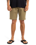 The Quiksilver Mens MW Chino Straight Walkshorts in Aloe
