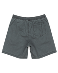 The Quiksilver Mens Taxer Global Heat Walkshorts in Dark Shadow