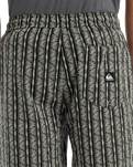 The Quiksilver Mens Taxer Jacquard Street Way Shorts in Black Street Way