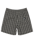 The Quiksilver Mens Taxer Jacquard Street Way Shorts in Black Street Way