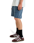 The Quiksilver Mens Taxer Fatigue Walkshorts in Dark Navy