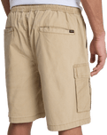 Taxer Cargo Walkshorts in Khaki
