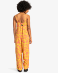 The Quiksilver Womens Collection Womens Uni Jumpsuit in Canyon Clay 2 Tones Flower