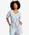 The Quiksilver Womens Collection Womens Uni Jumpsuit in Marine Blue Heritage Stripe