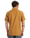The Quiksilver Mens Apero Organic Classic Shirt in Bran Florever