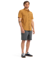 The Quiksilver Mens Apero Organic Classic Shirt in Bran Florever