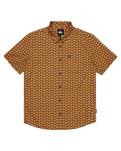 The Quiksilver Mens Apero Organic Classic Shirt in Bran Florever