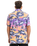 The Quiksilver Mens Safe Paradise Shirt in Vintage Violet Biophilia