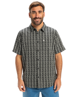 The Quiksilver Mens Street Way Shirt in Black Street Way