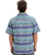 The Quiksilver Mens Global Heat Shirt in Aqua Sky Global Heat