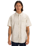 The Quiksilver Mens Gawanhill Shirt in Birch