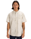 The Quiksilver Mens Gawanhill Shirt in Birch