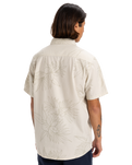 The Quiksilver Mens Gawanhill Shirt in Birch