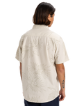 The Quiksilver Mens Gawanhill Shirt in Birch