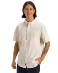 The Quiksilver Mens Gawanhill Shirt in Birch