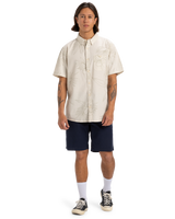 The Quiksilver Mens Gawanhill Shirt in Birch