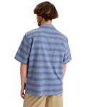 The Quiksilver Mens Room Rock Shirt in Vintage Indigo