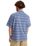 The Quiksilver Mens Room Rock Shirt in Vintage Indigo